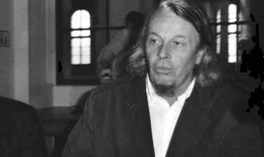 Evangelický duchovní a undergroundový písničkář Sváťa Karásek by oslavil osmdesátiny (Věra Tydlitátová (se svolením autorky))