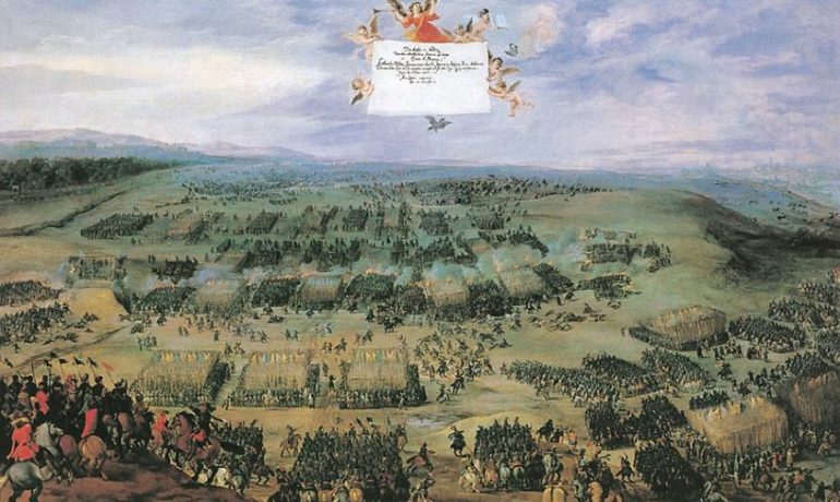 Bitva na Bílé hoře, Pieter Snayers (1592–1666) (commons.wikimedia.org/Volné dílo.)