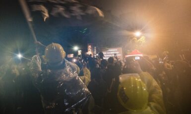 Protesty v Číně (ilustrační foto) (KOKUYO / CC BY-SA 4.0 / Wikimedia Commons)