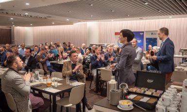 Předsedkyně TOP 09 Markéta Pekarová Adamová na stranické programové konferenci v Praze (TOP 09 / se souhlasem)