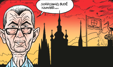 Andrej Babiš kandiduje na post prezidenta. (Štěpán Mareš / FORUM 24)