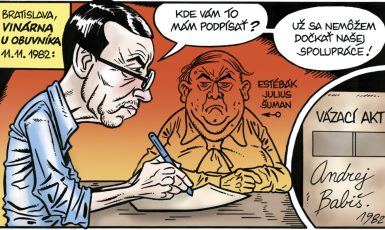 Pro Českou republiku, zemi Václava Havla, by byl estébácký prezident velikým ponížením. (Týdeník FORUM)
