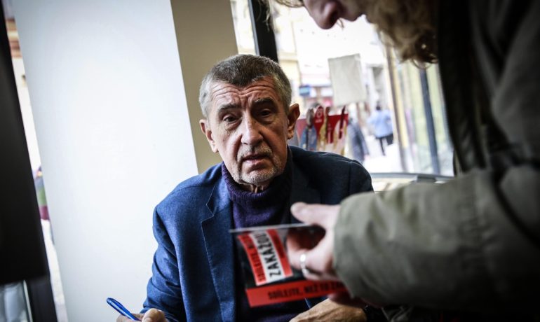 Kampaň Andreje Babiše (ANO) (Pavel Hofman / FORUM 24)