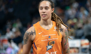 Americká basketbalistka Brittney Grinerová (Lorie Shaull / CC BY-SA 4.0 / Wikimedia Commons)