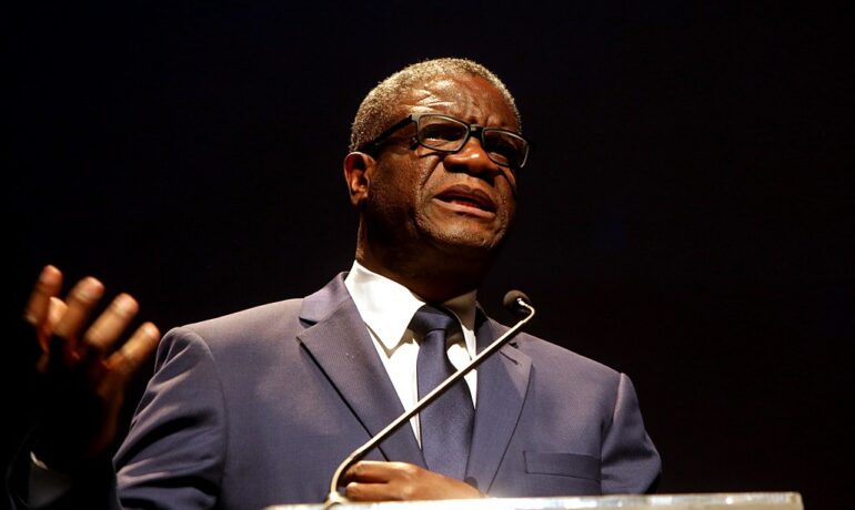 Nositel Nobelovy ceny Denis Mukwege (Fronteiras do Pensamento /CC BY-SA 2.0 / Wikimedia Commons)