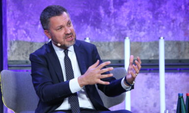 Šéf Mezinárodní konfederace odborových svazů (ITUC) Luca Visentini (Annika Haas (EU2017EE) / CC BY 2.0 / Wikimedia Commons)