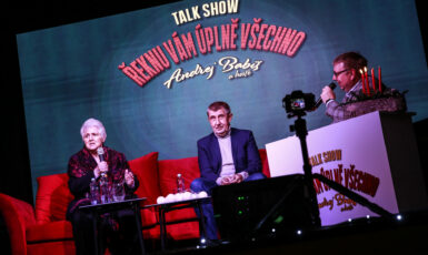 Babišova talkshow (Pavel Hofman / FORUM 24)