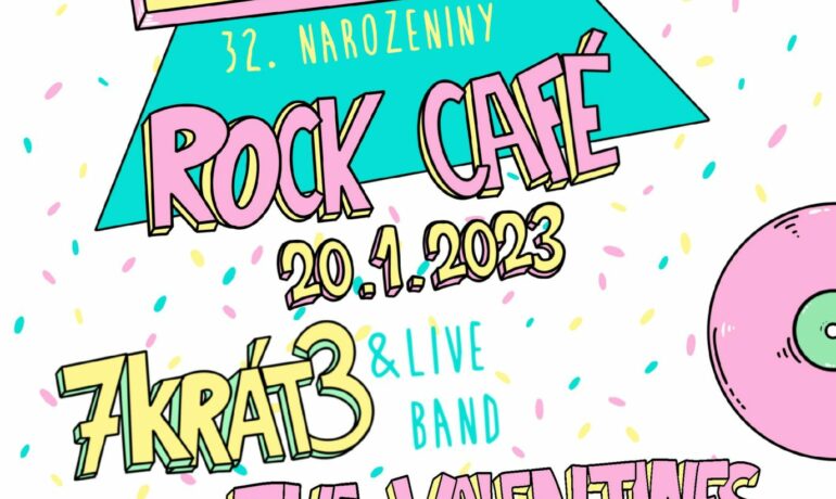 Rock Café oslaví 32. narozeniny (Rock Café / se souhlasem)