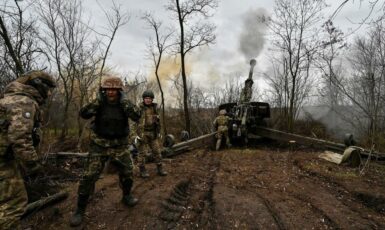 Ukrajinští dělostřelci v akci. Ilustrační foto (Generální štáb ukrajinské armády, se souhlasem)