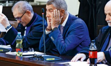 Andrej Babiš u soudu (Profiemdia)