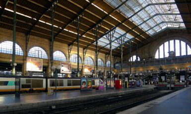 Nádraží Gare du Nord v Paříží (Gare du Nord / CC BY 3.0 / Wikimedia Commons)