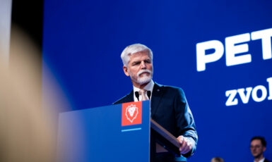 Nově zvolený prezident Petr Pavel (Veronika Chválková / Pavel Hofman / FORUM 24)