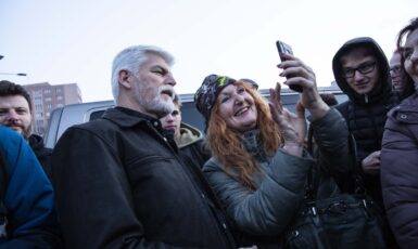 Petr Pavel v Ostravě, 20. ledna 2023 (Pavel Hofman / FORUM 24)