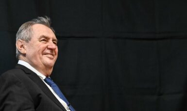 Bývalý prezident Miloš Zeman (Kancelář prezidenta republiky / se souhlasem)