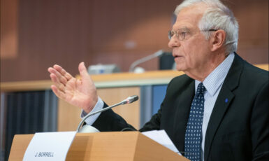 Šéf unijní diplomacie Josep Borrell (Evropská unie)