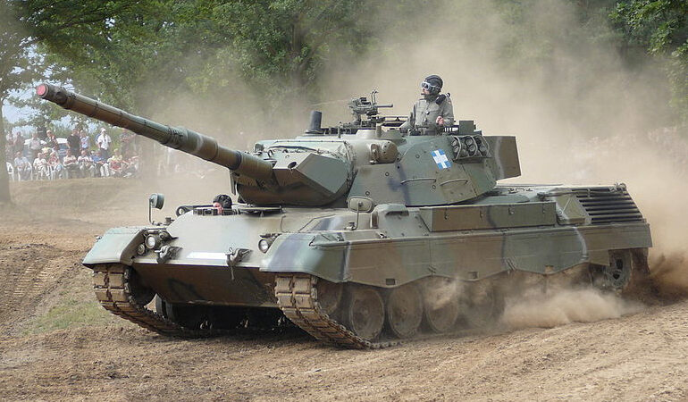 Německý tank Leopard 1 (Adamicz / Wikimedia Commons / CC BY-SA 3.0)