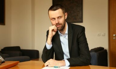 Poslanec KDU-ČSL Šimon Heller (KDU-ČSL / se souhlasem)