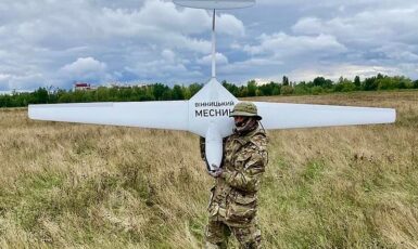 Dron PUNISHER, na jehož pořízení se podařilo získat finanční prostředky od obyvatel Vinnycji.  (commons.wikimedia.org/CC BY 4.0/armyinform.com.ua)