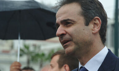 Řecký premiér Kyriakos Mitsotakis (CC BY-SA 4.0 / Wikimedia Commons)