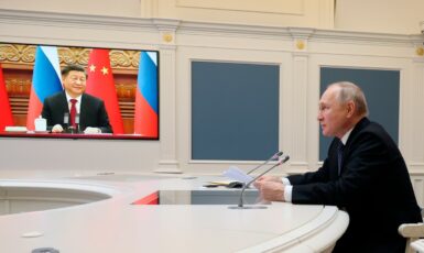 Vladimir Putin a Si Ťin-pching (ČTK)