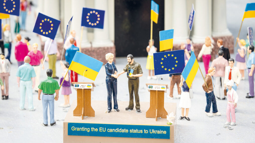 L’adhésion de l’Ukraine entraînerait également des changements pour l’Union européenne elle-même.