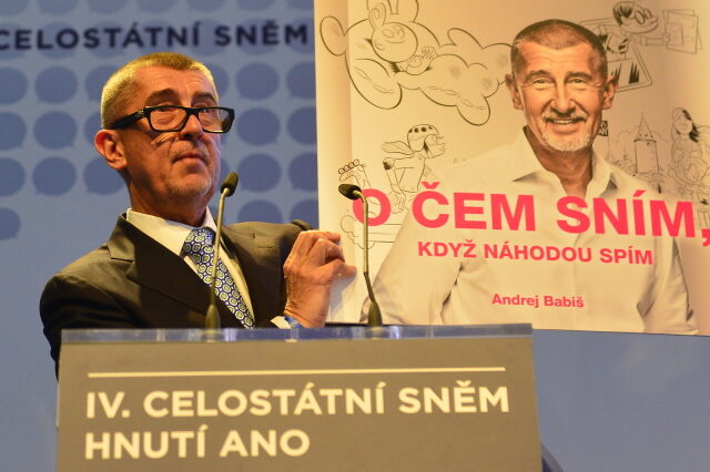 Předseda hnutí ANO Andrej Babiš 