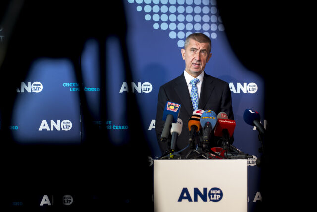 Předseda hnutí ANO Andrej Babiš