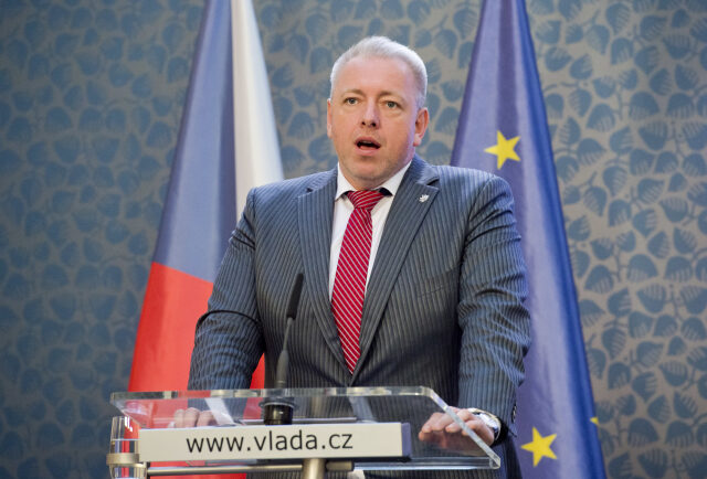 Exministra vnitra Milan Chovanec (ČSSD)