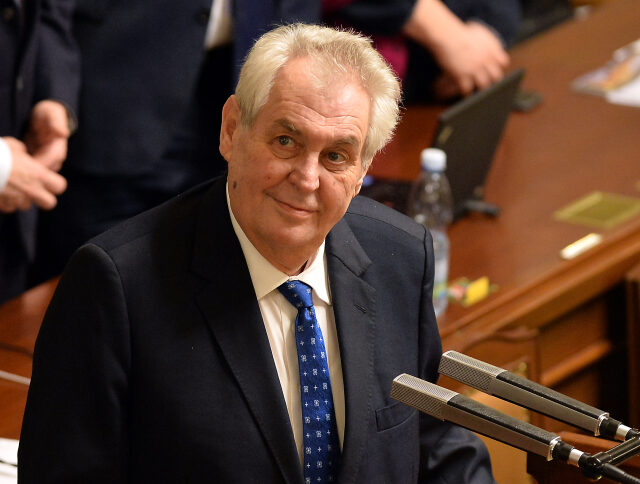 Prezident Miloš Zeman 