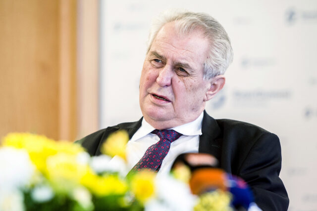 Prezident Miloš Zeman 