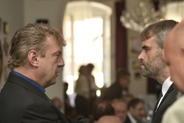 Bývalý detektiv ÚOOZ Jiří Komárek, kterému státní zástupce Petr Šereda předal zmanipulované usnesení GIBS, a jeho nadřízený Robert Šlachta
