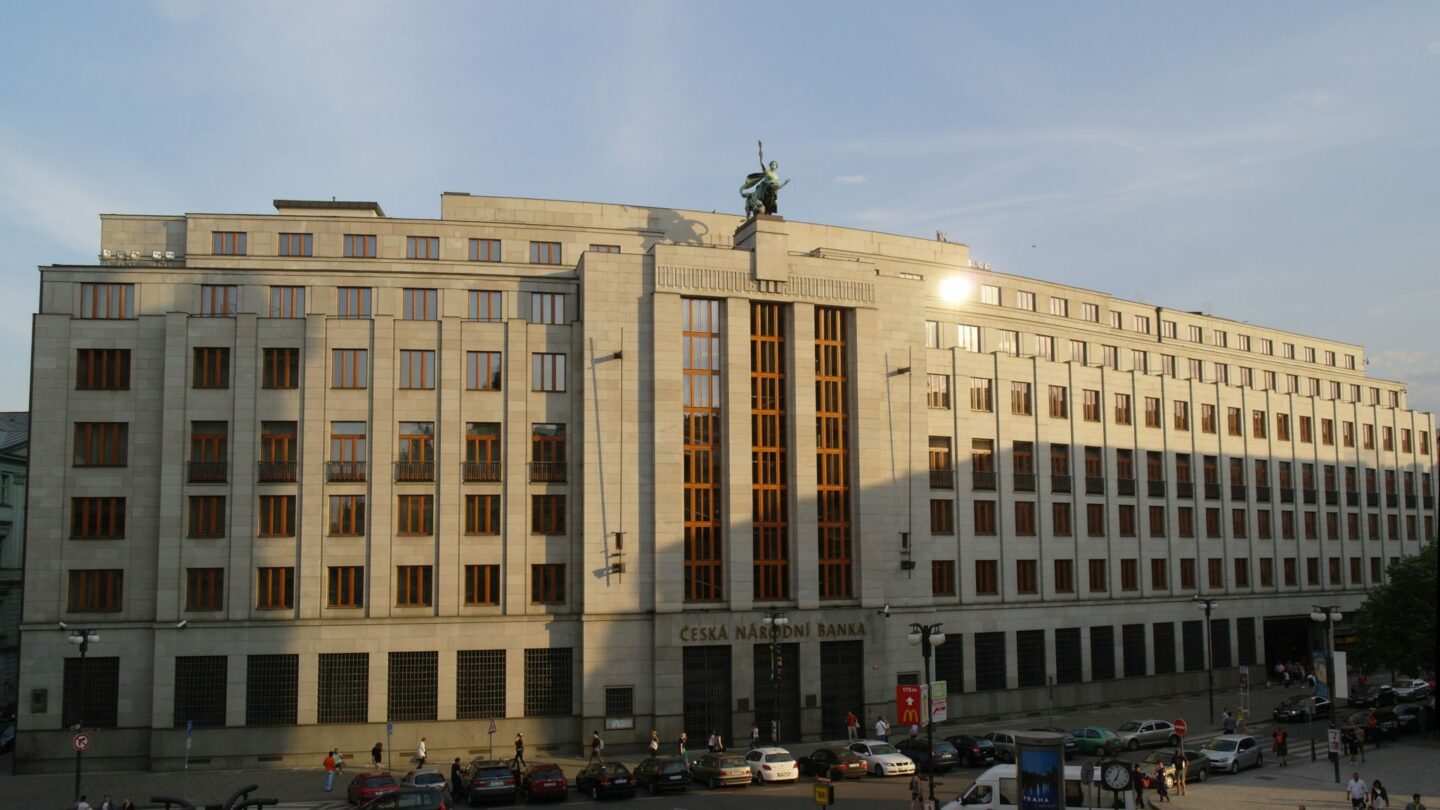 Sídlo České národní banky (ČNB)