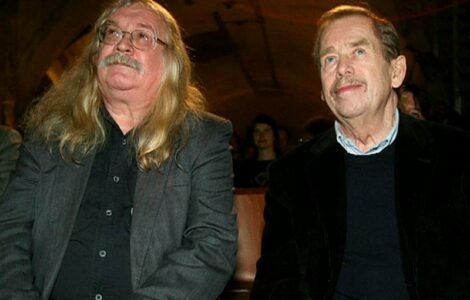 Ivan M. Jirous a Václav Havel