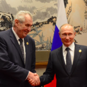 Miloš Zeman s Vladimirem Putinem.
