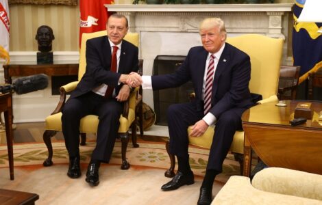 Donald Trump a Recep Tayyip Erdogan