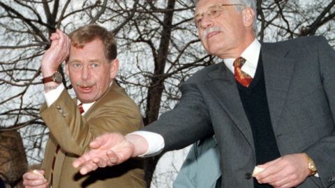 Václav Havel a Václav Klaus