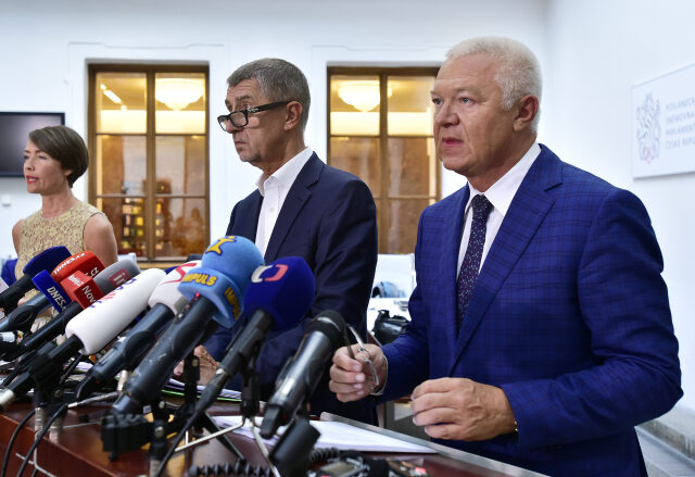 Andrej Babiš a Jaroslav Faltýnek