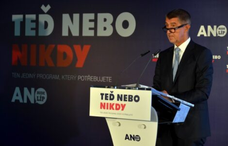 Předseda hnutí ANO Andrej Babiš 