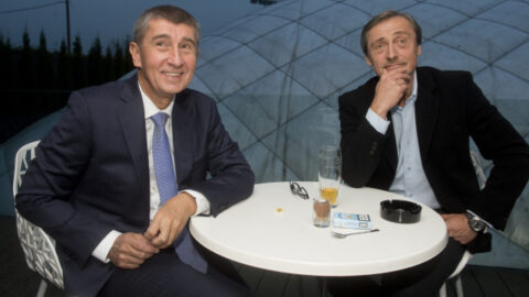 Premiér Andrej Babiš a bývalý ministr zahraničí Martin Stropnický