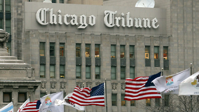 Sídlo listu Chicago Tribune 