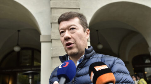 Předseda hnutí Svoboda a přímá demokracie (SPD) Tomio Okamura