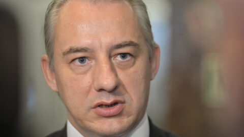 Předseda Českomoravské konfederace odborových svazů Josef Středula