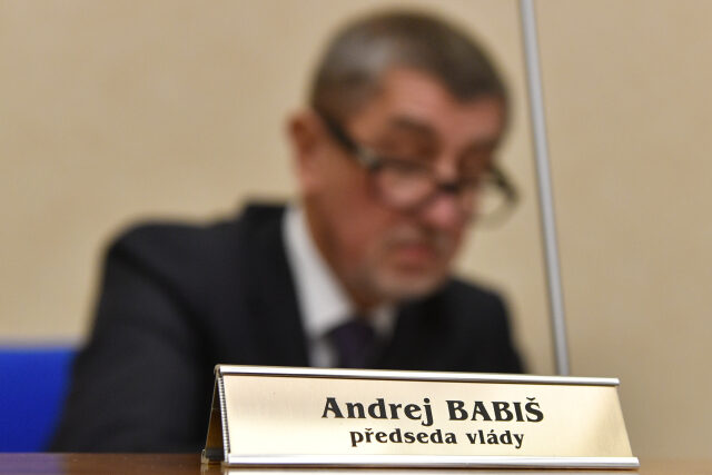 Premiér Andrej Babiš 