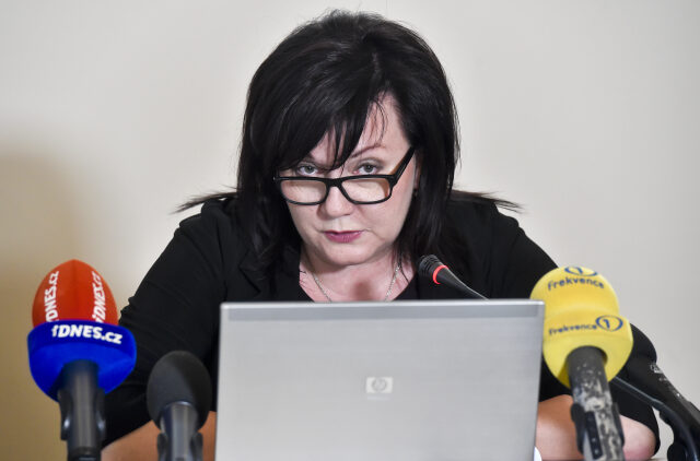 Ministryně financí Alena Schillerová