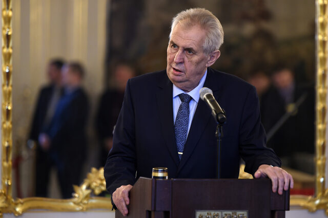 Prezident Miloš Zeman 