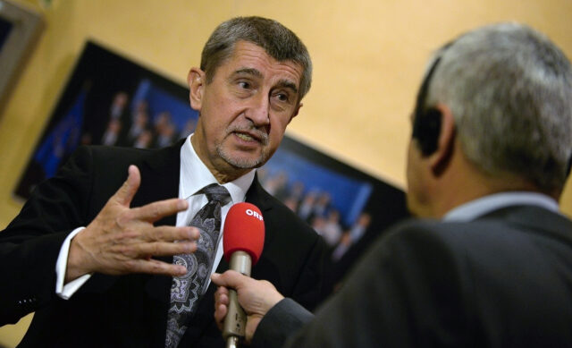 Premiér Andrej Babiš 