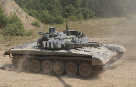 Modernizovaný tank T-72 české armády (Ilustrační foto)