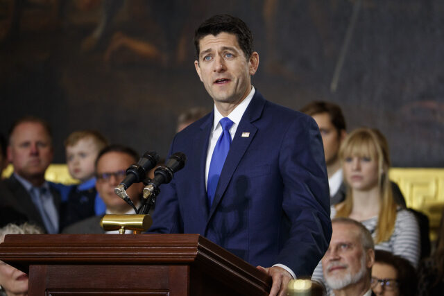 Předseda  americké Sněmovny reprezentantů Paul Ryan