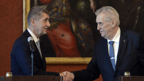 Prezident republiky Miloš Zeman a premiér Andrej Babiš - dva populisté těžkého kalibru
