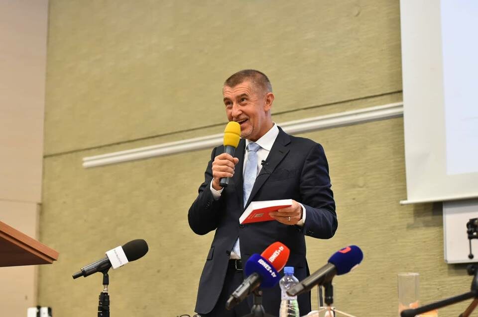 Andrej Babiš na VŠE